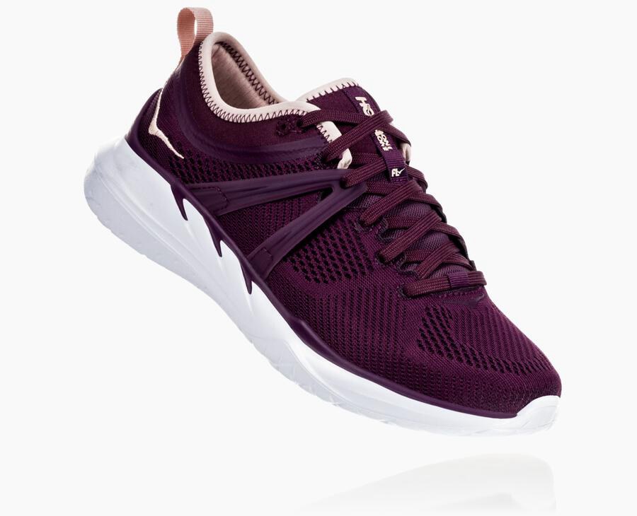 Hoka One One Running Shoes Womens Purple - Tivra - 83105DWBQ